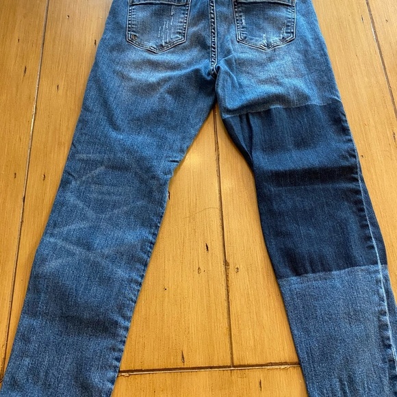 Kut Women’s Zoey’s Boyfriend 8 distressed cotton New without tag Anthropologie - Picture 2 of 15